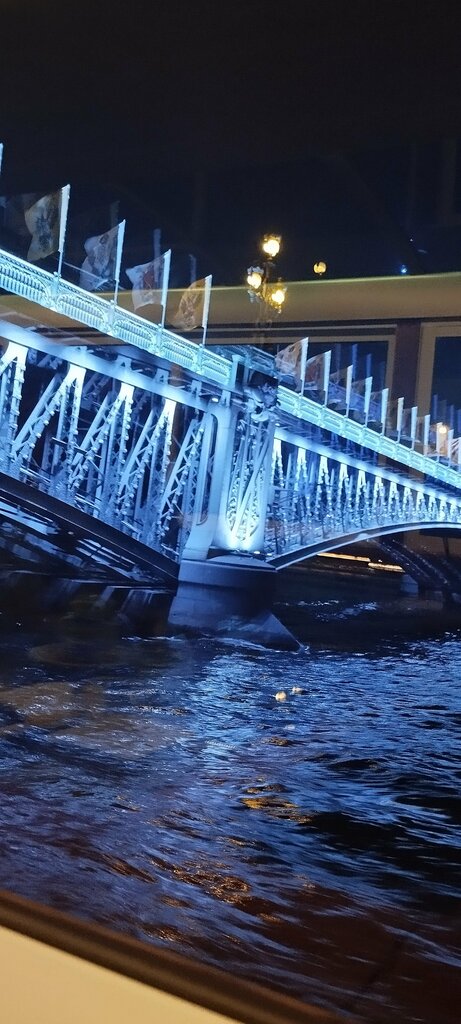 Landmark, attraction Liteyny bridge, Saint Petersburg, photo