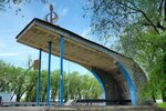 Zavodskaya street (Almaty, Soltústik aınalym tas joly), public transport stop