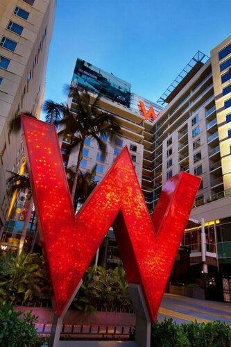 Внешний вид отеля W Hollywood в Лос-Анджелесе, фото 1