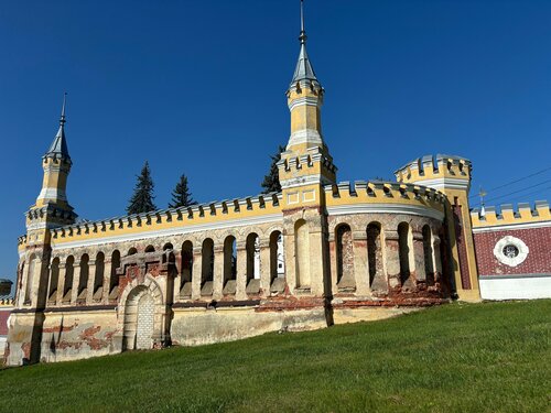 Landmark, attraction The estate of Sergei Pavlovich von Derviz in Kiritsy, Ryazan Oblast, photo