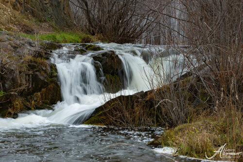 Waterfall Корниловский водопад, Novosibirsk Oblast, photo