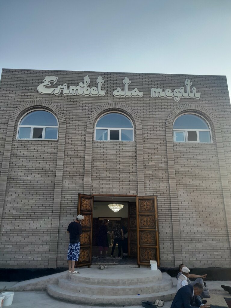 Mosque Erimbet Ata Mosque, Karaganda District, photo