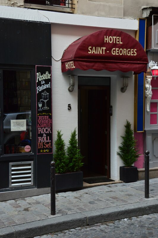 Гостиница Saint Georges в Париже