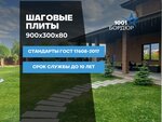 1001 Bordyur (Vyborgskaya Street, 22с1), baldosas de pavimentación