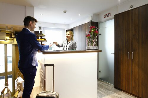 Внешний вид отеля Arthotel Ana Eden Karlsruhe в Карлсруэ, фото 5