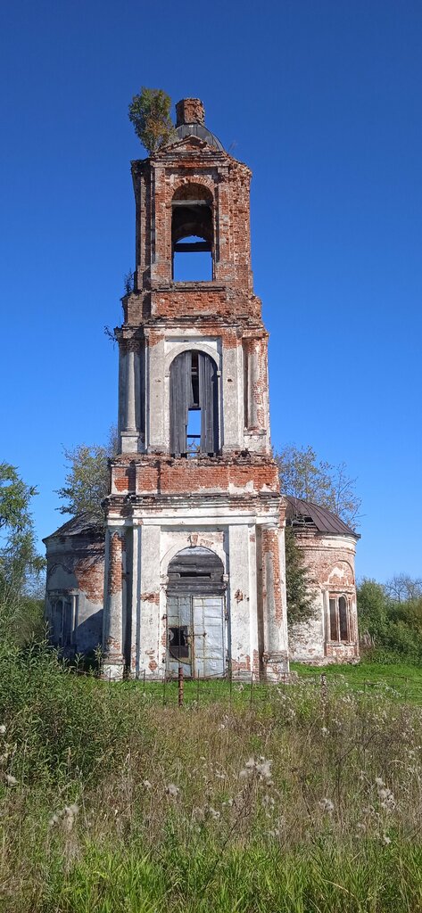 Orthodox church Tserkov Ikony Bozhiyey Materi Znameniye V Pokrovskom V Kulige, Yaroslavl Oblast, photo