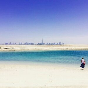 Royal Island Beach Resort (Lebanon Island, Jumeirah, Dubai), beach