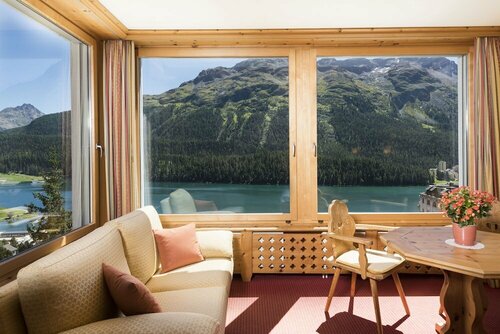 Внешний вид отеля Languard в Са́нкт-Мо́рце, фото 2