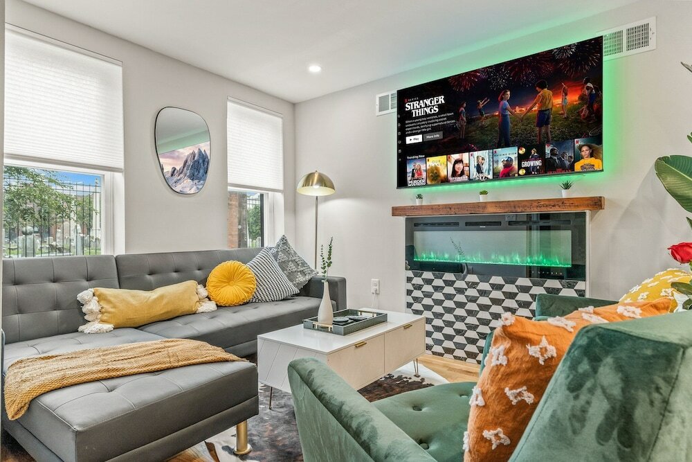 Фото Stylish 3-Bedroom Home in Philly