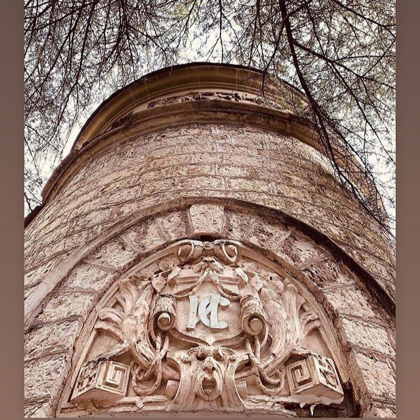 Фото Замок 1910г в Старых Гаграх