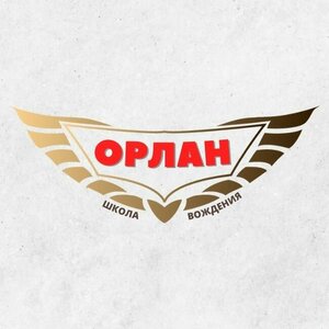 Логотип автошколы «Орлан»
