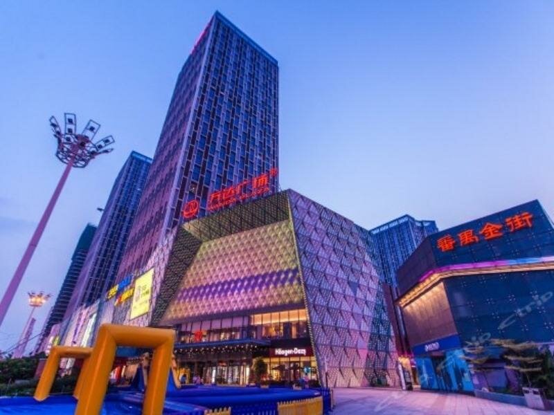 Гостиница GreenTree Inn Guangzhou Chimelong Paradise Yuangang Metro Station Hotel