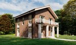 Ask Cottage (Proletarskaya Street, 37), construction of country houses and cottages