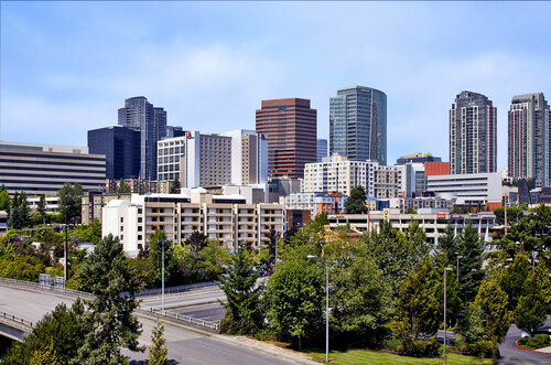 Гостиница Seattle Marriott Bellevue в Белвью
