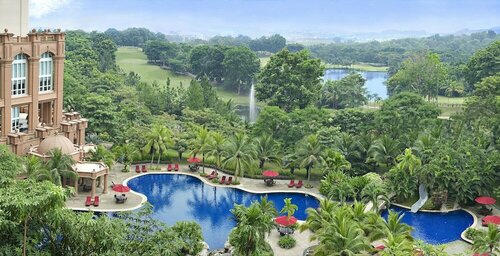 Внешний вид отеля Putrajaya Marriott Hotel в Сепанге, фото 3