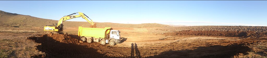 Demolition of buildings Akturk Excavation, Aksaray, photo