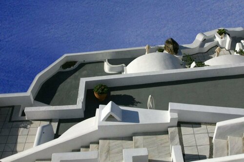 Внешний вид отеля Nikos Villas Hotel in Oia Santorini в Муниципальной единице Оиасе, фото 4