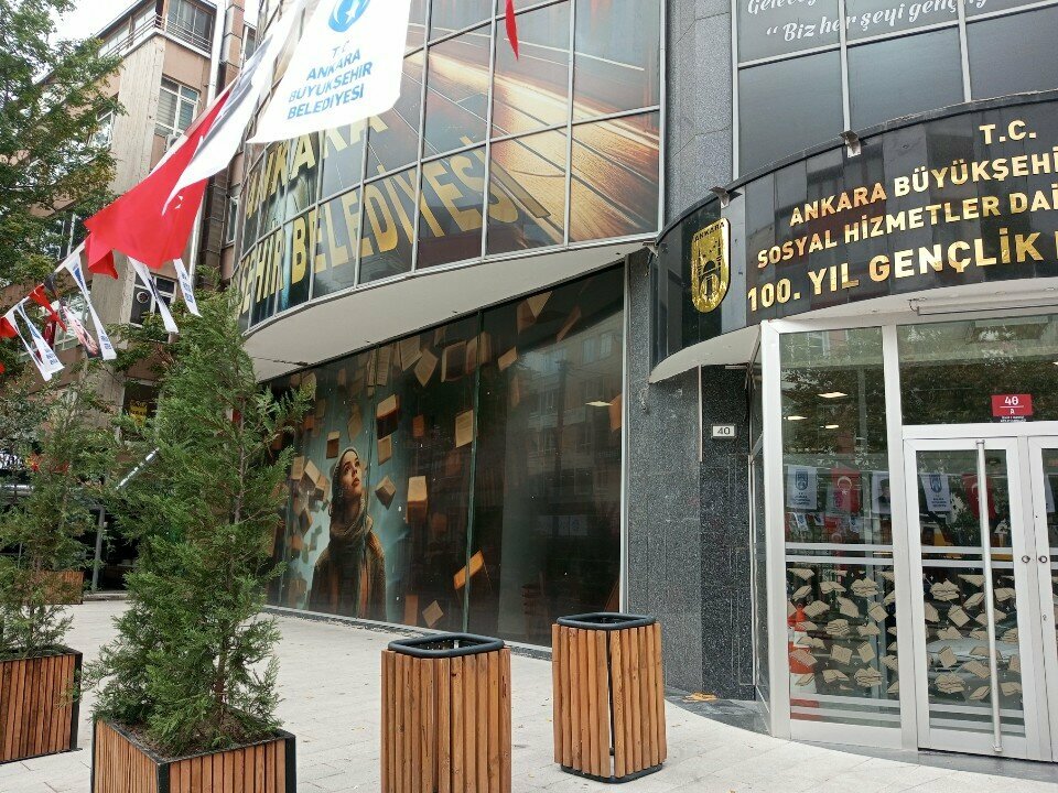 Library 100. Yıl Genclik Library, Ankara, photo