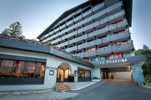 Внешний вид отеля Chalet Hôtel le Prieuré and SPA в Шамони-Мон-Блане, фото 1