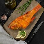 Feel The Fish (Transportnaya Street, 20А) ، الأسماك والمأكولات البحرية