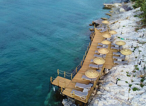 Гостиница Karaburun Akvaryum Butik Otel в Карабуруне