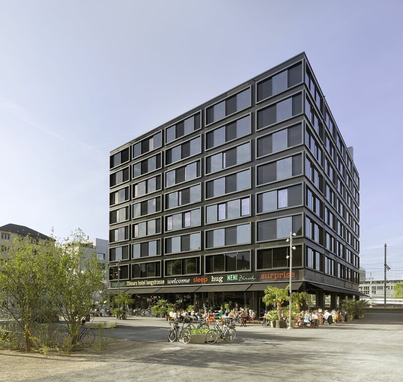 Гостиница 25hours Hotel Zurich Langstrasse в Цюрихе