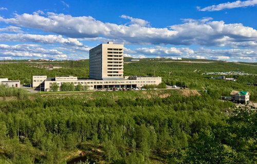 Клинический центр (ул. Ломоносова, 18, Мурманск), больница для взрослых в Мурманске