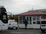 Khiva (Khorezm Region, Khiva, Gazchi Mahallah), parada de transporte público