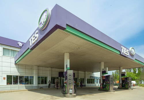 Gas station Tes, Armyansk, photo
