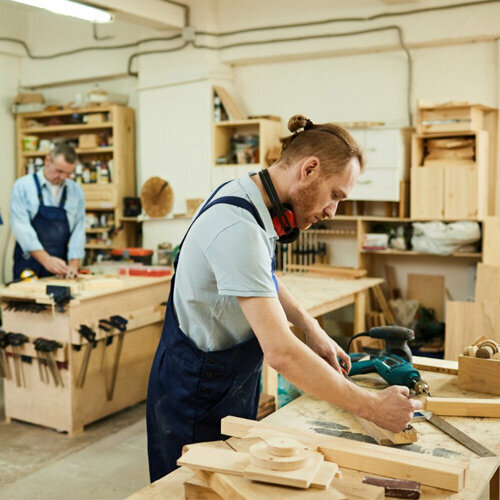 Furniture factory Bamboo Woodworks, Dubai, photo