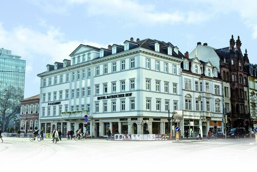 Внешний вид отеля Hotel Bayrischer Hof в Гейдельберге, фото 4