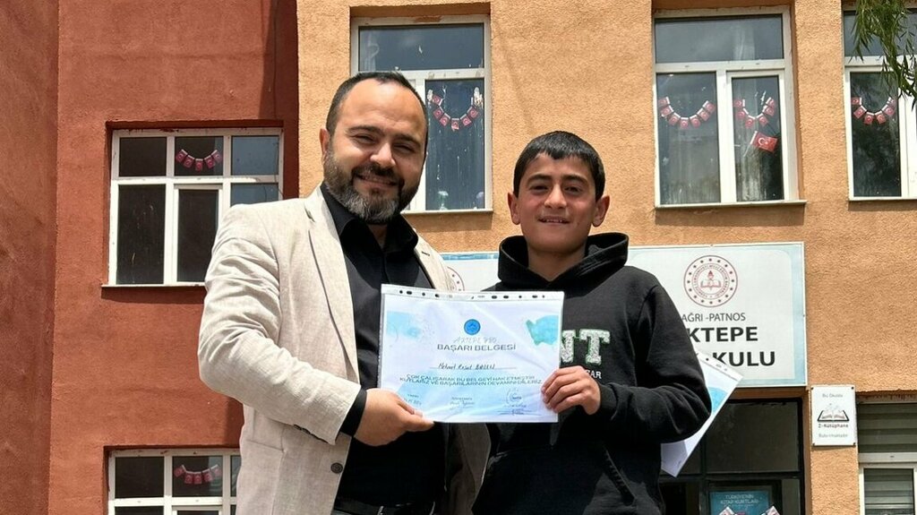 School Aktepe Boarding Regional Middle School, Patnos, photo