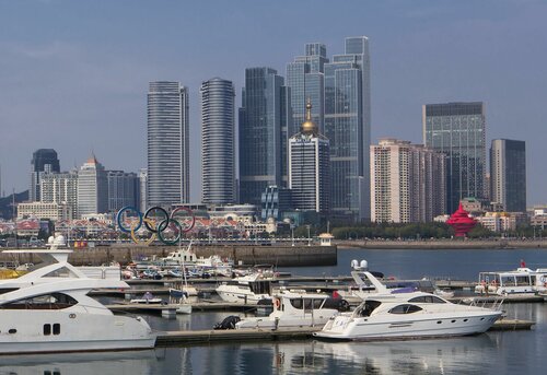 Внешний вид отеля The Westin Qingdao в Циндао, фото 4