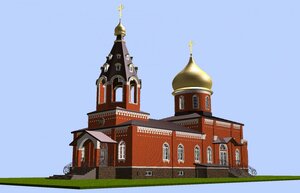 Khram V chest ikony Bozhyey Materi Neupivayemaya Chasha (posyolok Varskiye, Shkolnaya ulitsa, 2А) ، كنيسة أرثوذكسية
