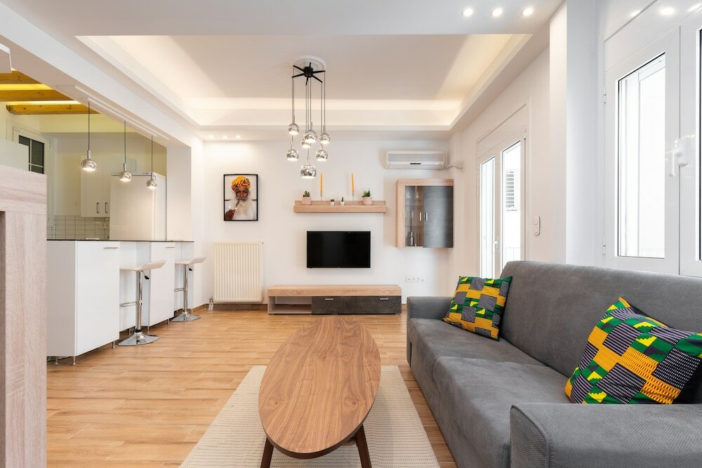 Фото Modern Apartment-short walk to Acropolis