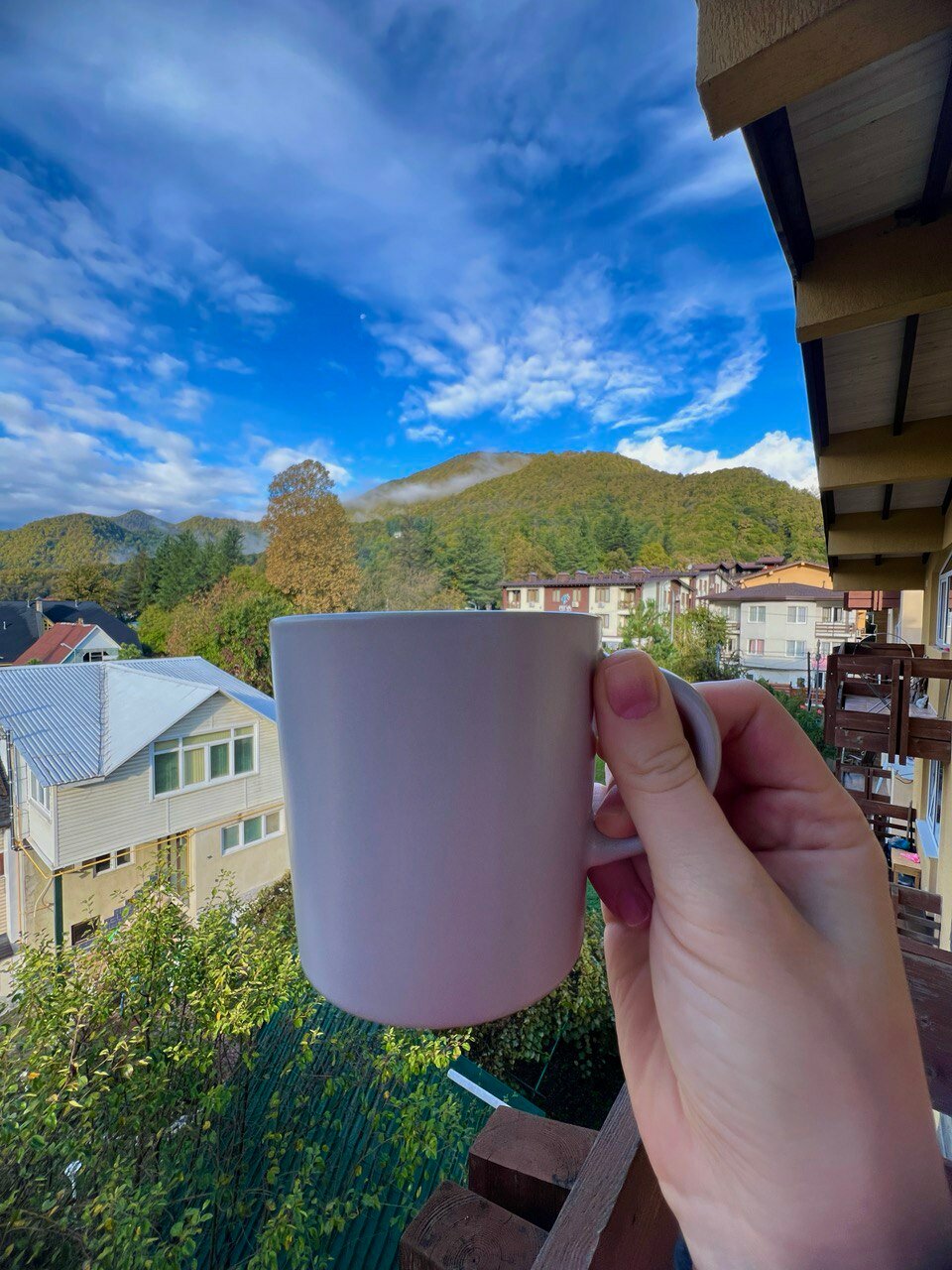 Фото Апартаменты с видом на горы