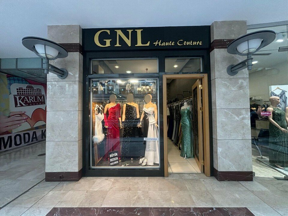 Evening dresses salon GNL Haute Couture, Ankara, photo
