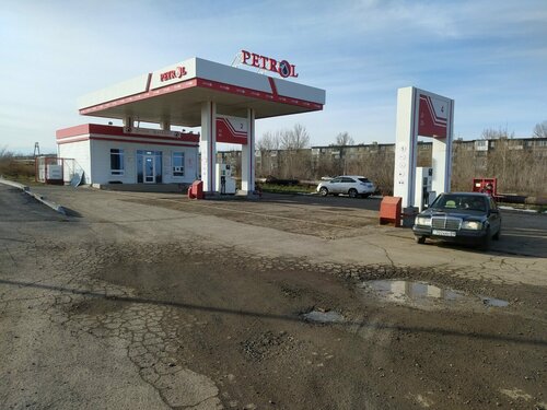 Gas station Petrol, Karaganda, photo