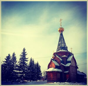 Tsarstvennykh Strastoterptsev v Novoomskom Church (Omskiy rayon, posyolok Novoomskiy, ulitsa Nikolayeva), orthodox church