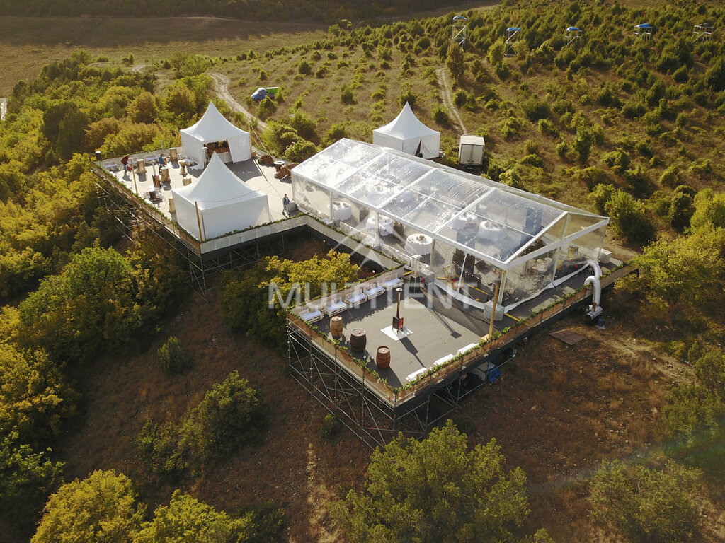 Frame and awning structures Multitent, Sochi, photo