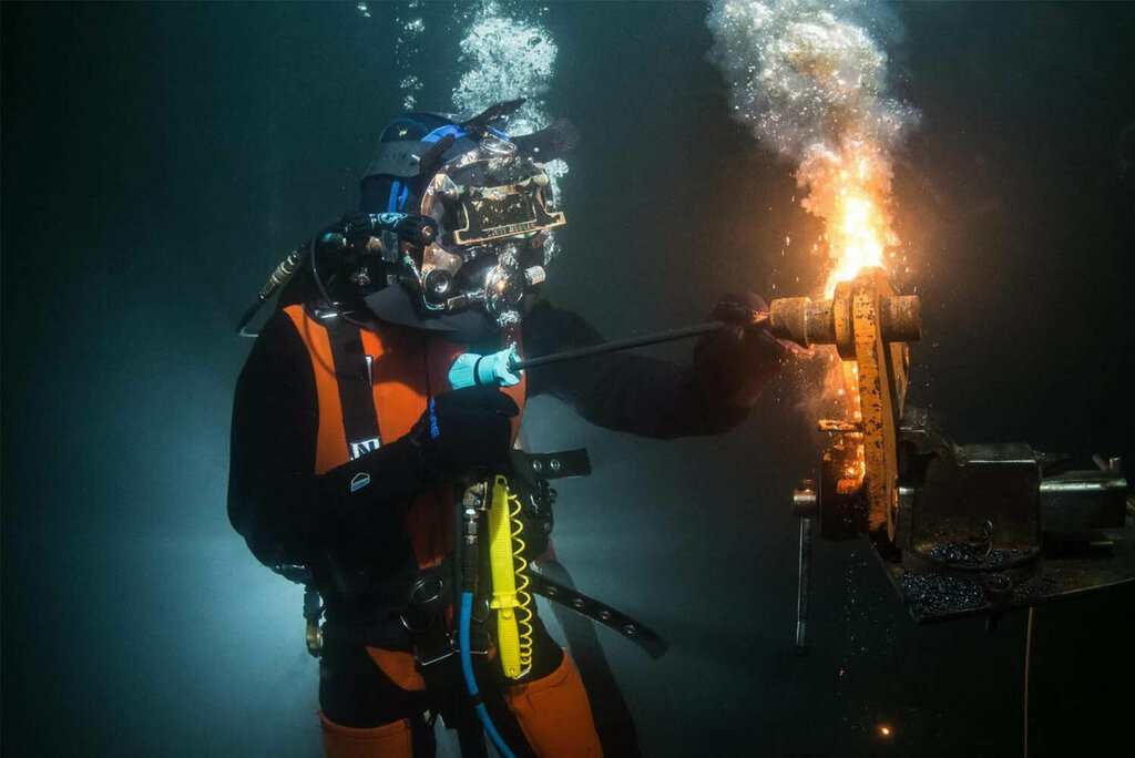 Underwater works Türkuaz Yenilikçi Teknikler, Istanbul, photo