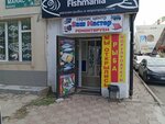 Fishmania (Manas kóshesi, 9/А), pescados y mariscos