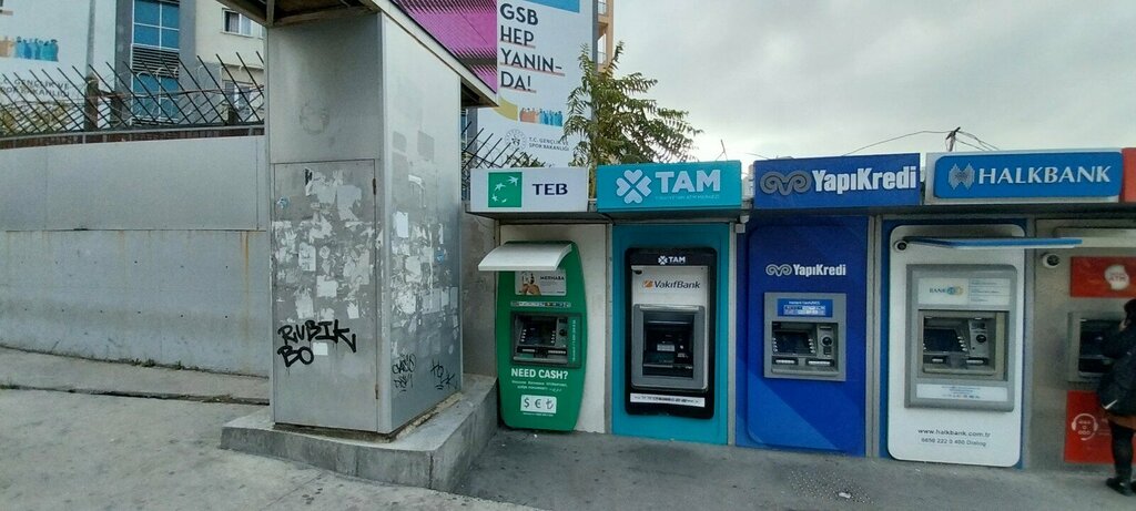 ATM TEB ATM, Istanbul, photo