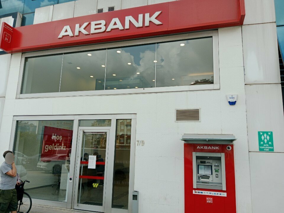 Bank Akbank Mevlana Kavşağı Şubesi - Akbank T., Antalya, photo