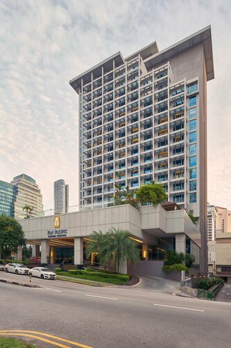 Внешний вид отеля Pan Pacific Orchard в Сингапуре, фото 1