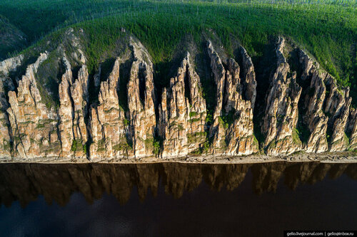 Природа Национальный природный парк Ленские Столбы, Республика Саха (Якутия), фото