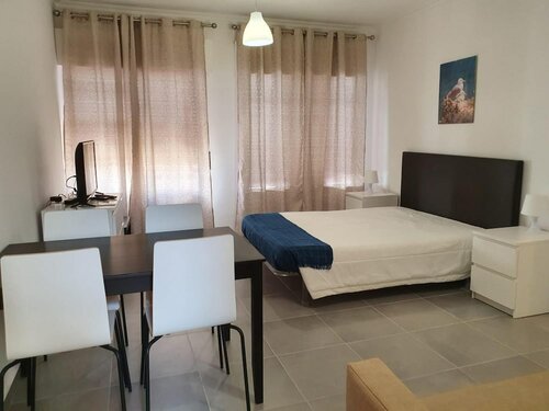 Гостиница T0 Varandas Mar 3 B Perto Praia Wi-fi