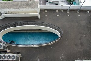 Гостиница Minimalist 1Br Apartment With Pool View At Atlanta Residences в Депоке