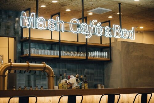 Гостиница Mash Café & Bed Nagano - Hostel в Нагано