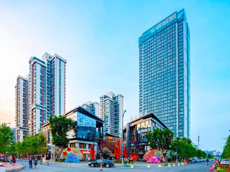 Гостиница Yue Qi Hotel Apartment в Чэнду